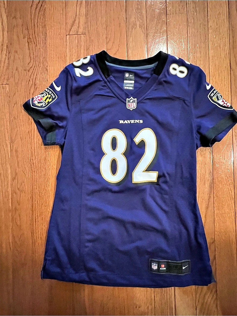 Women's Small Baltimore Ravens Torrey Smith #82 Jersey